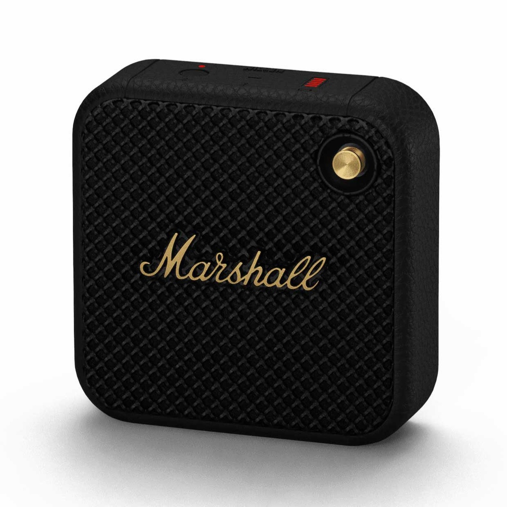 Marshall Willen Portable Bluetooth Speaker -Black & Brass