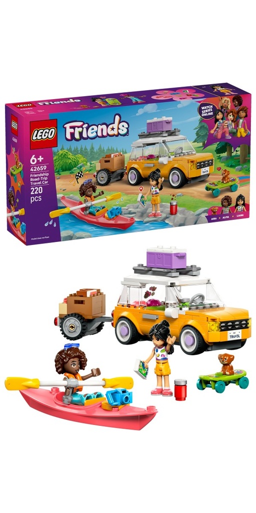 LEGO 42659 FRIENDS FRIENDSHIP ROAD-TRIP TRAVEL CAR