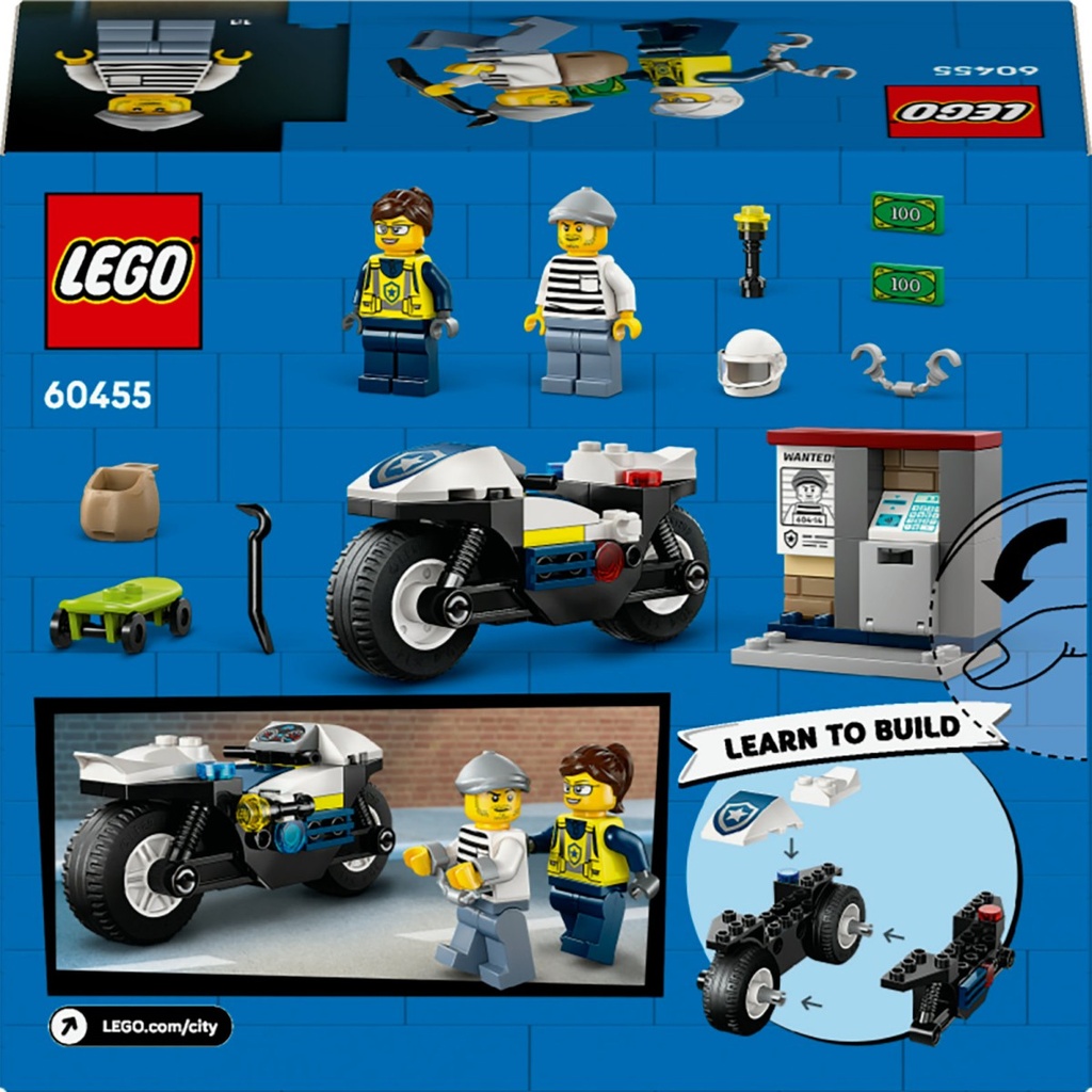 LEGO 60455 CITY POLICE MOTORCYCLE 