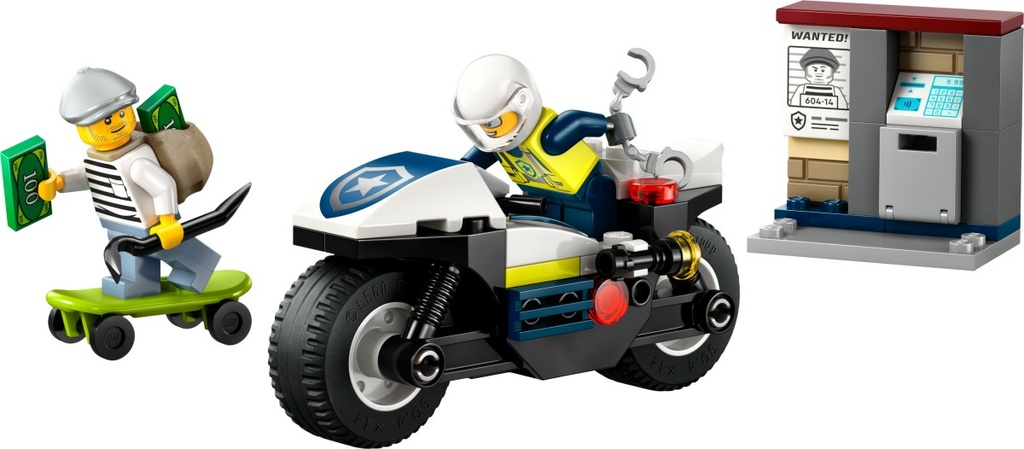 LEGO 60455 CITY POLICE MOTORCYCLE 