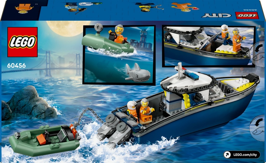 LEGO 60456 CITY POLICE BOAT CHASE 