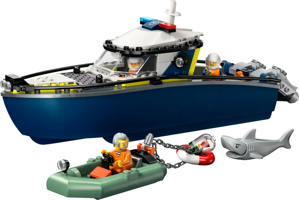LEGO 60456 CITY POLICE BOAT CHASE 