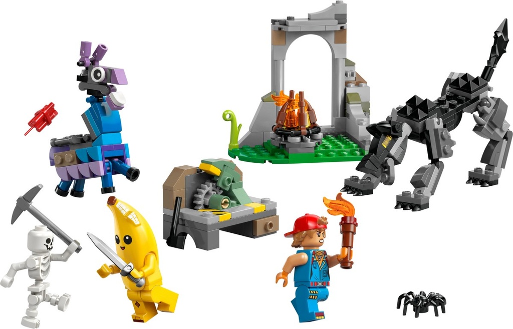 LEGO 77075 FORTNITE PEELY & SPARKPLUG'S CAMP  