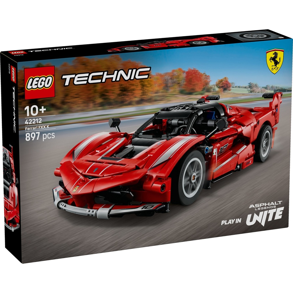 Lego 42213 Technic Ferrari Fxx K Asphalt Legends Play In Unit 