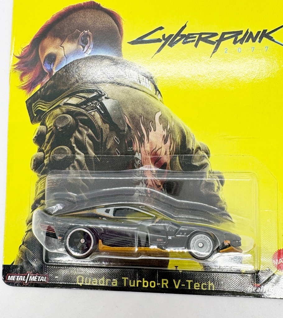 Hot Wheels Pop Culture Cyber Funk Quadra Turbo-R V-tECH