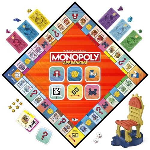 Hasbro Gaming-Monopoly App Banking Board Game