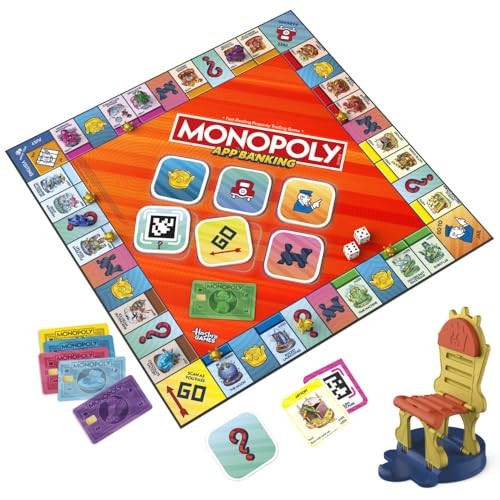 Hasbro Gaming-Monopoly App Banking Board Game
