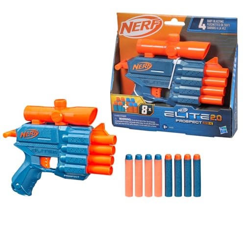Nerf Elite 2.0 Prospect Qs-4 Dart Guns