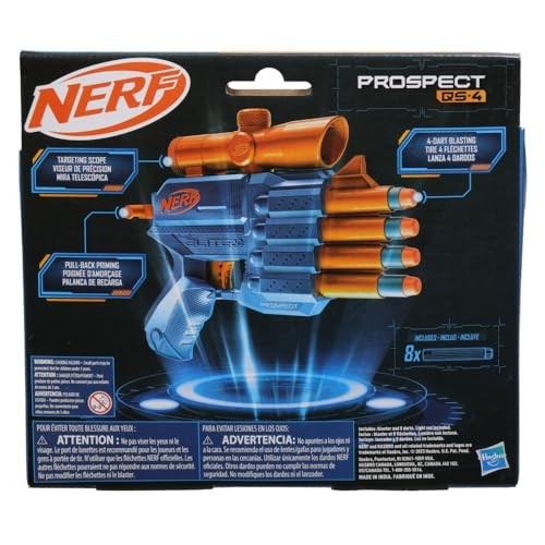 Nerf Elite 2.0 Prospect Qs-4 Dart Guns