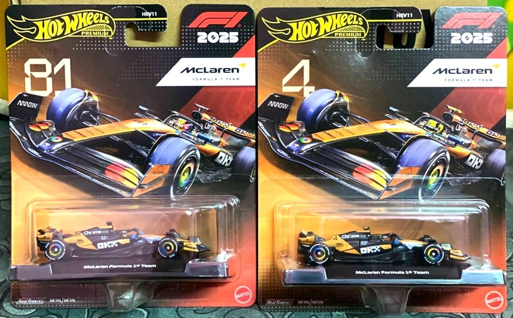 Hot Wheels Premium F1 Mclaren