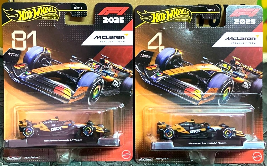 Hot Wheels Premium F1 Mclaren