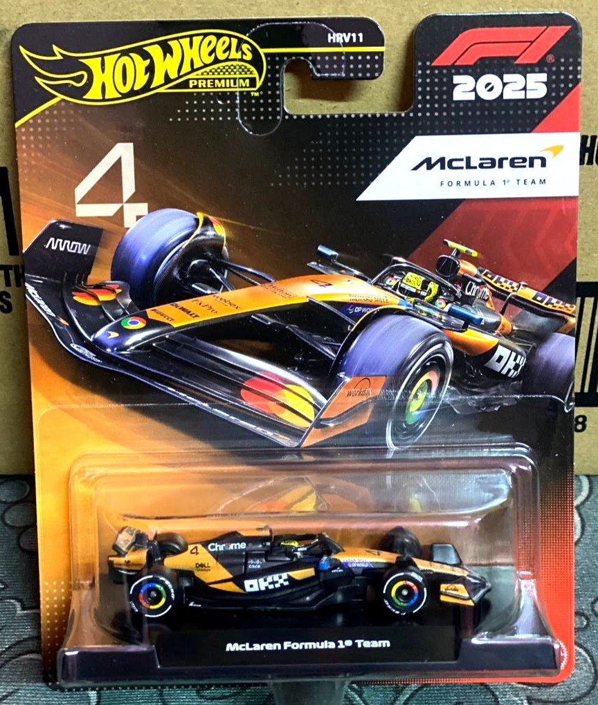 Hot Wheels Premium F1 Mclaren