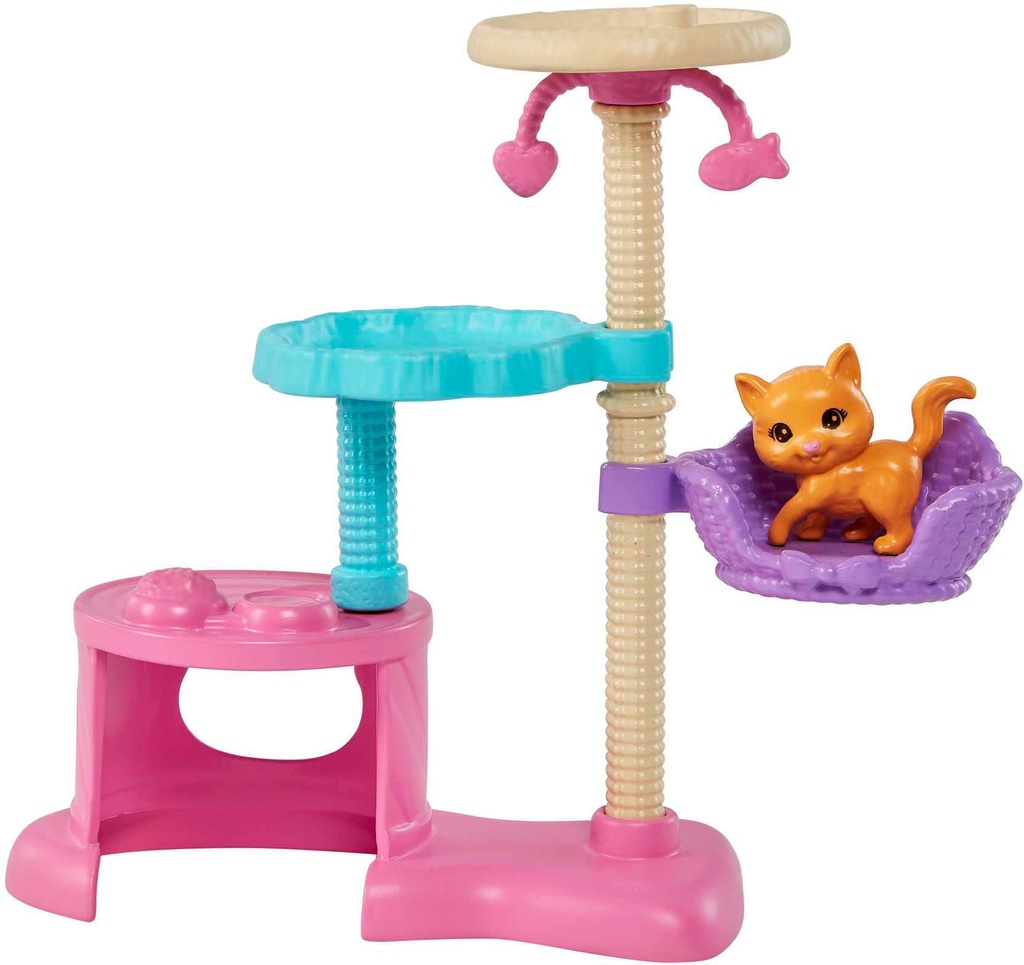 Barbie Fashion Doll Kitty Condo Playset