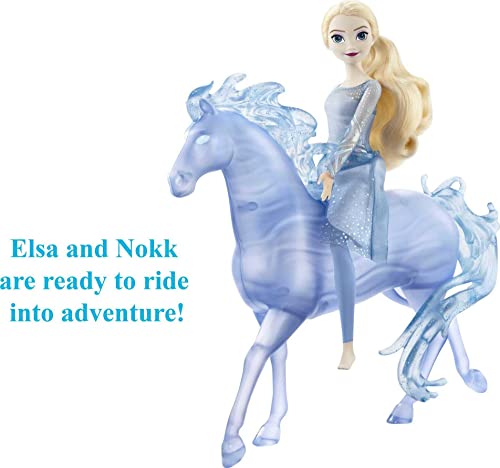 Mattel Disney Frozen Toys Elsa & Nokk Fashion Doll
