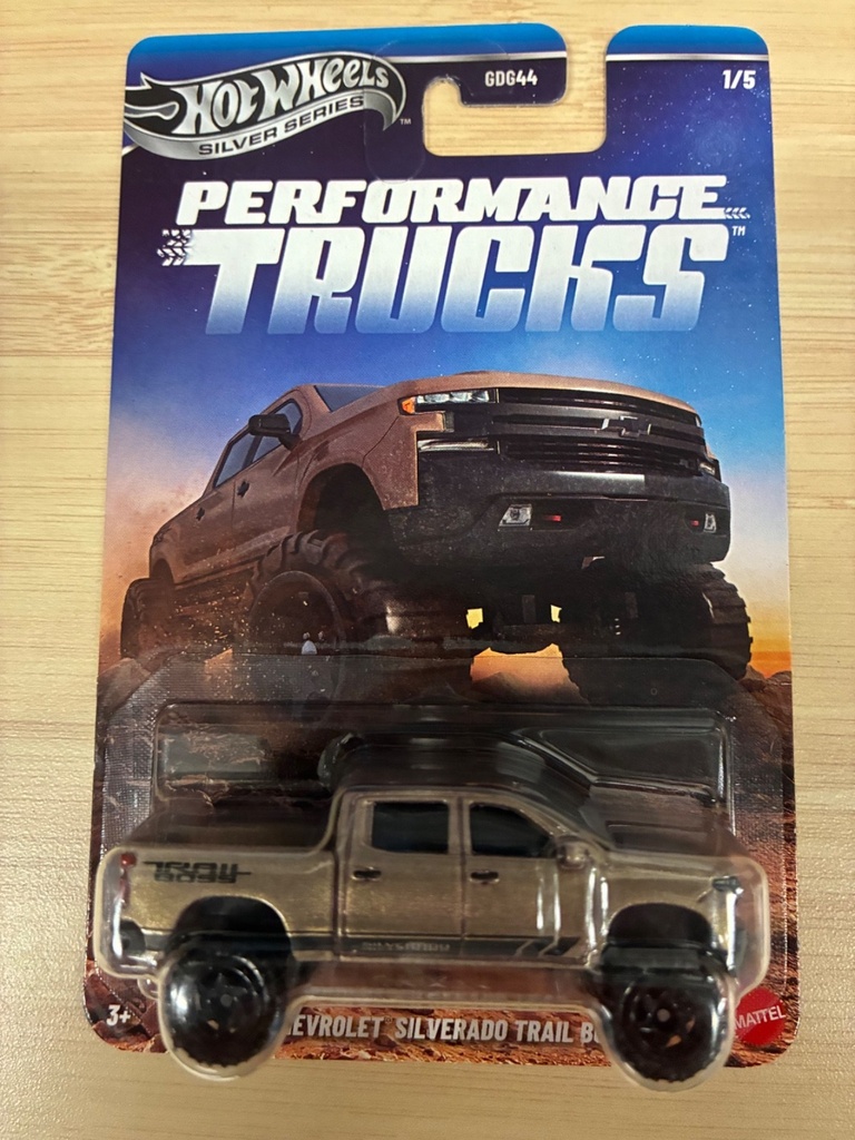 Hot Wheels Silver Series Preformance Trucks Chevrolet