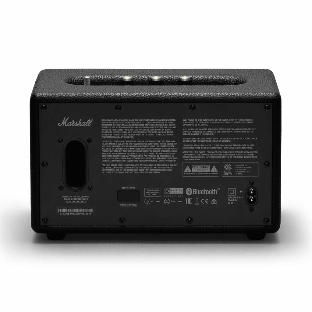 MARSHALL ACTON-II HOME BLUETOOTH SPEAKER -BLACK