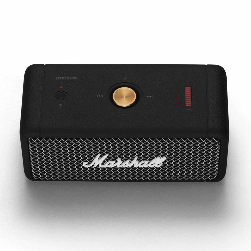 MARSHALL EMBERTON PORTABLE BLUETOOTH SPEAKER -BLACK