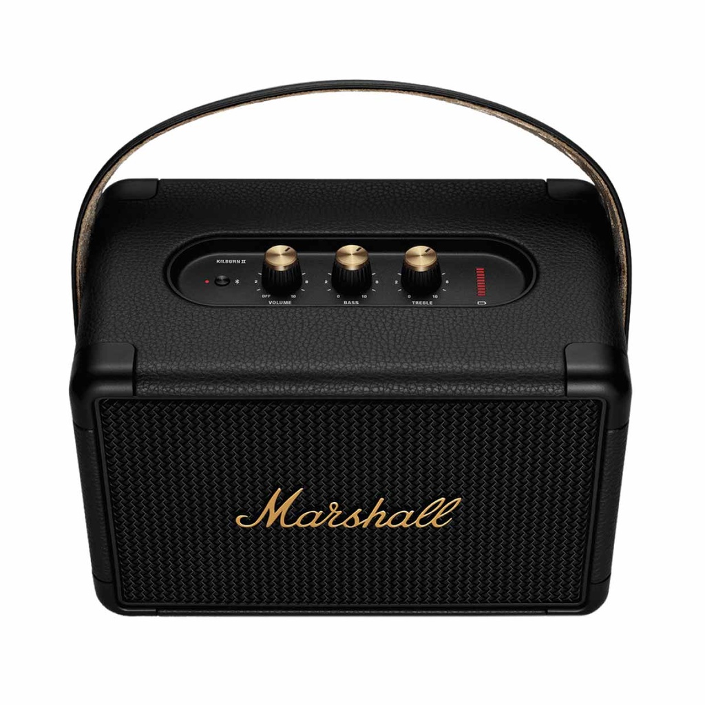 MARSHALL KILBURN -II  PORTABLE BLUETOOTH SPEAKER -BLACK & BRASS