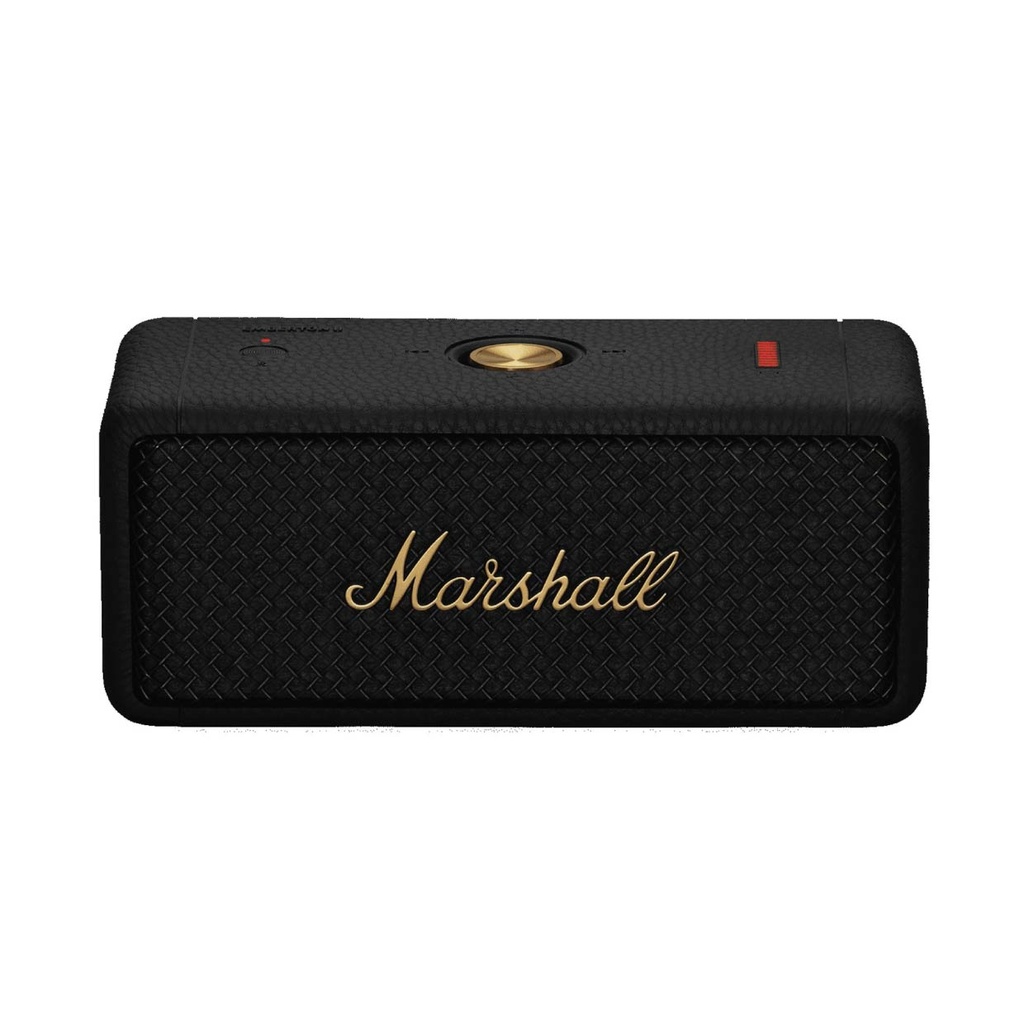[MS-EMBRN3-BLKBR] Marshall Emberton III Portable Bluetooth Speaker -Black & Brass