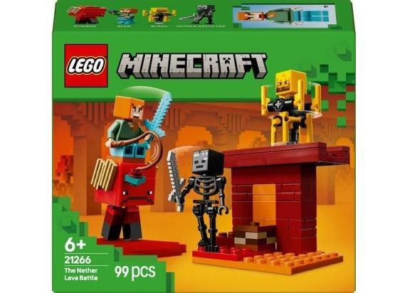 [21266] Lego 21266 Minecraft The Nether Lava Battle