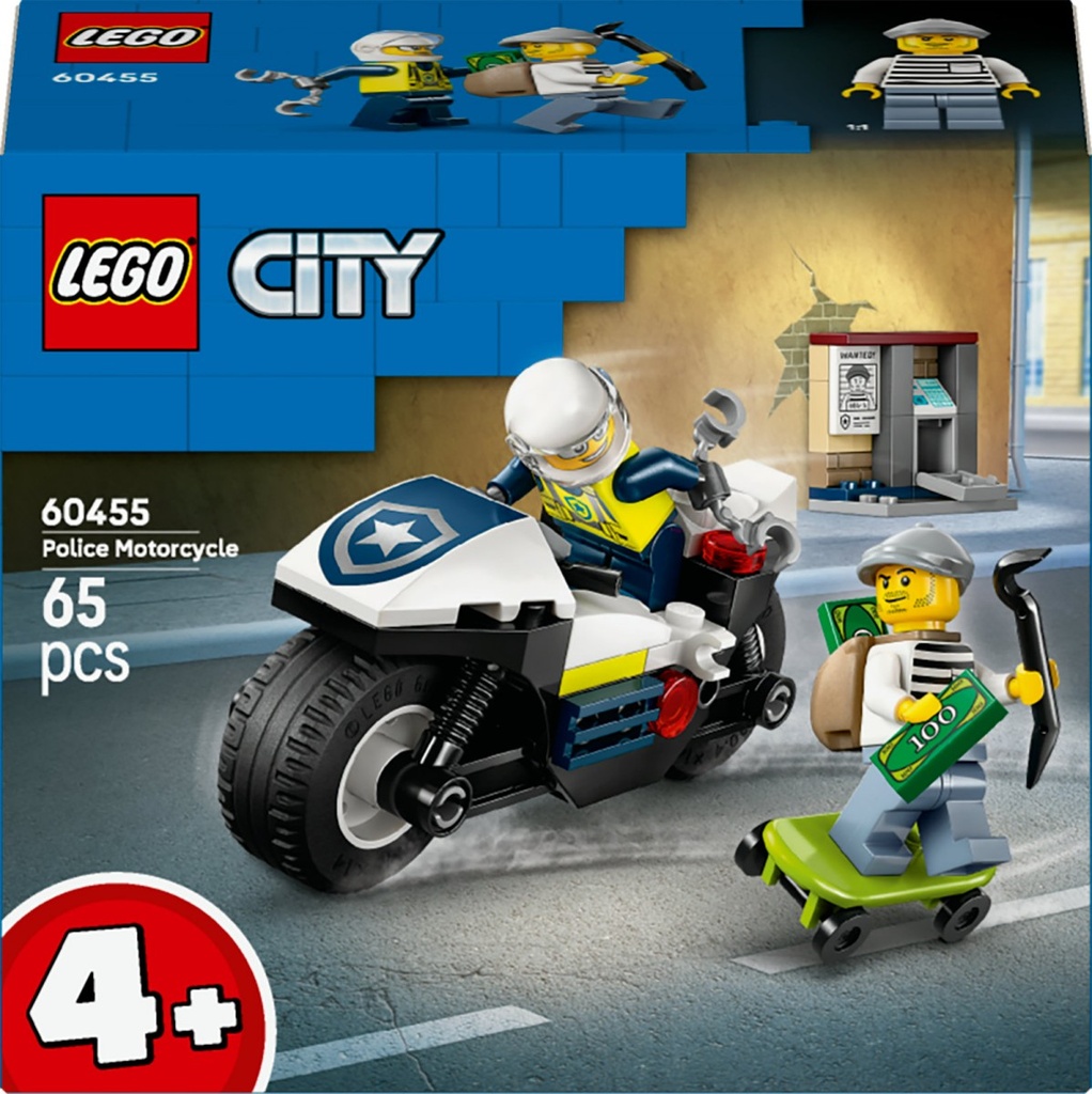 [60455] Lego 60455 City Police Motorcycle