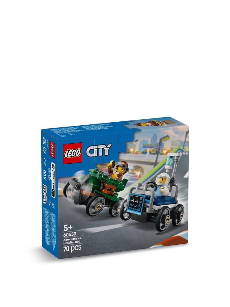 [60459] LEGO 60459 CITY AEROPLANE VS HOSPITAL BED 