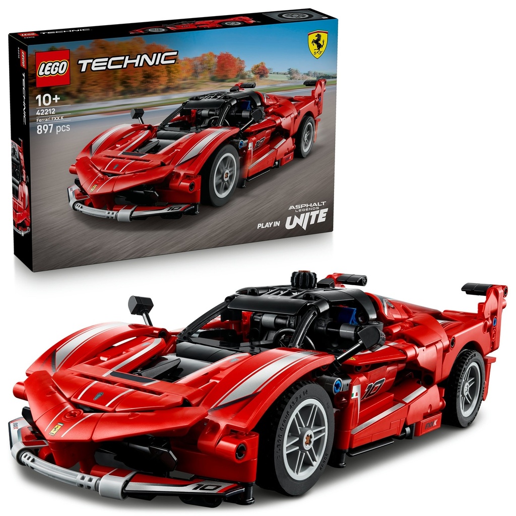 [42212] Lego 42213 Technic Ferrari Fxx K Asphalt Legends Play In Unit 