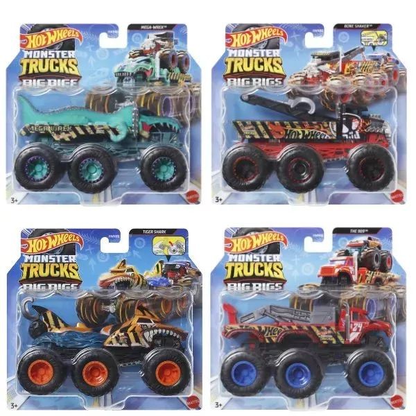 [jch43] Hot Wheels Monster Trucks Big Rigs