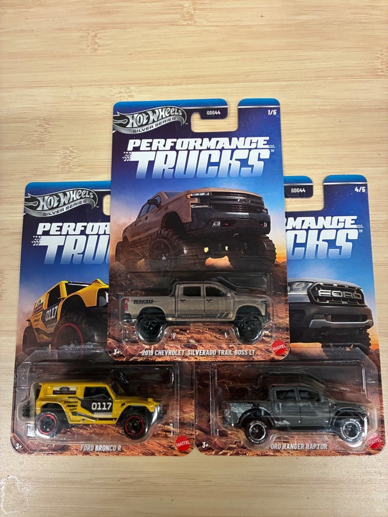 [JKX71] Hot Wheels Silver Series Preformance Trucks Chevrolet