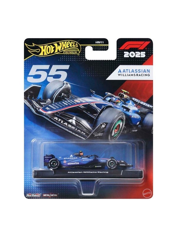 Hot Wheels Premium F1 Atlassian Willims Racing