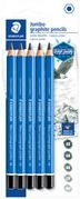 [100j-s bk5] Staedtler Graphite Sketching Pencil Jumbo