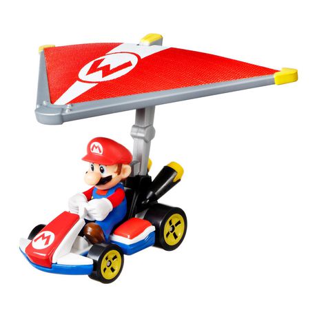 [GVD31] Hot Wheels Mariokart Mario Super Glider
