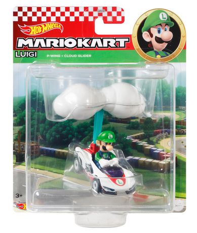 [GVD35] Hot Wheels Mariokart Luigi Cloud Glider