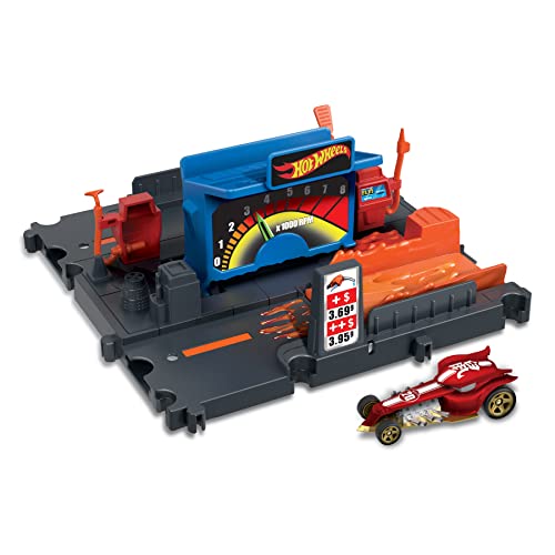 [HKX45] Hot Wheels City Fuel Station Shift Track Set