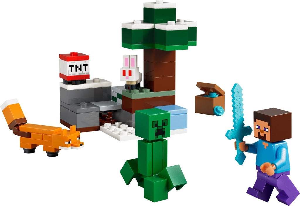 [21583] Lego 21583 Minecraft Steve's Taiga Adventure