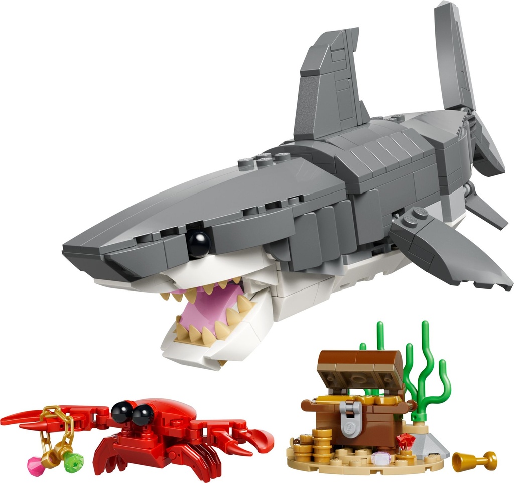 [31381] Lego 31381 Creator Fierce Shark With a Treasure Chest