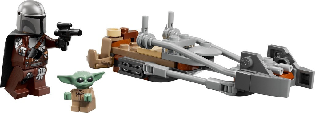[75436] Lego 75436 Starwars The Mandalorian & Grodu's Speeder Boke