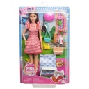 Barbie Pink Passport Paris Doll Playset