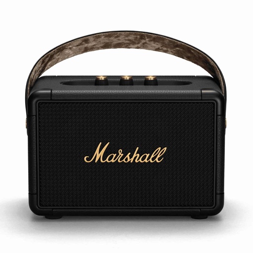 [MS-KLBN2-BLK/BRS] Marshall Kilburn-II  Portable Bluetooth Speaker -Black & Brass